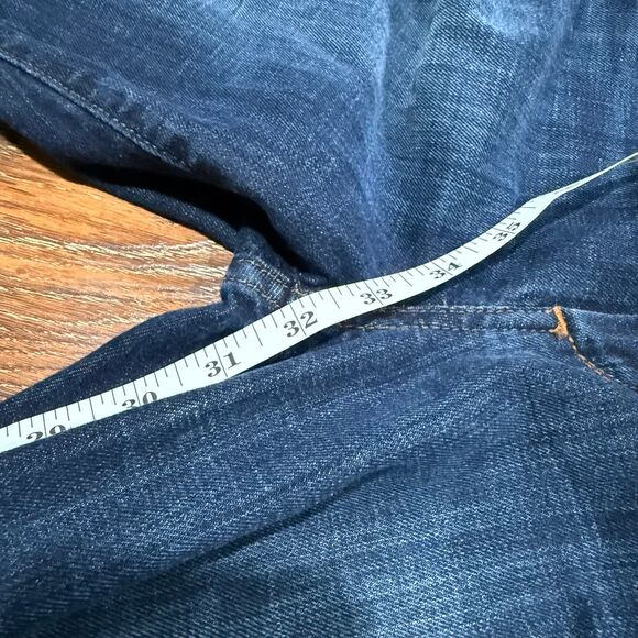 Joes Size‎ 29 Visionaire Flared Denim Blue Jeans 30X32 Cotton Stretch - Picture 7 of 8